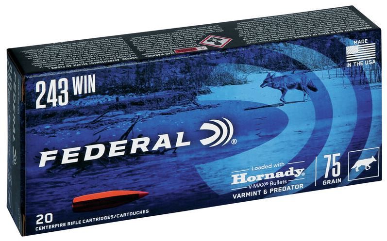 Federal Premium Varmint & Predator .243 Winchester