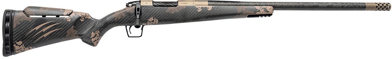 Fierce Carbon Mini Rogue 7mm-08 Remington 20-Inch Rifle, Sonora Carbon Ambush Camo / Smoked Bronze