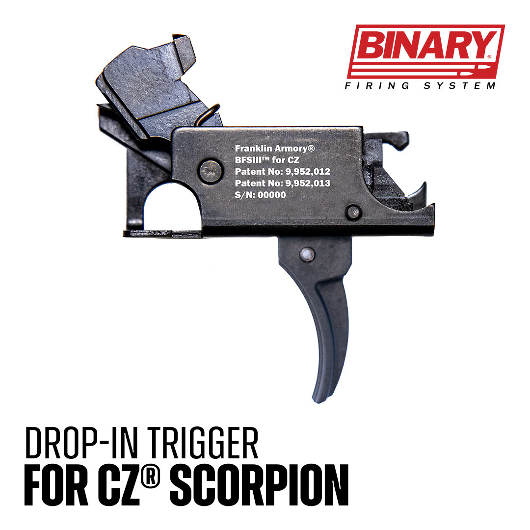 Franklin Armory BFSIII PCR Binary Trigger for the CZ Scorpion