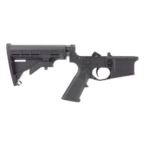Radical Firearms Complete AR15 Lower Complete Forged Mil-Spec M4 Lower Receiver Multi-Caliber Black Frame