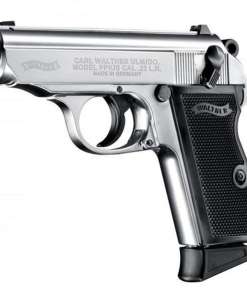 Walther PPK/S .22 L.R. 3" Barrel Nickel 10 Round