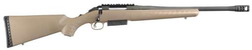 Ruger American Ranch .450 Bushmaster 16" Threaded Barrel Adjustable Trigger Flat Dark Earth 3rd