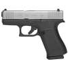 Glock 43X Silver Subcompact 9mm