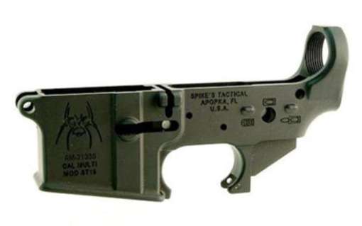 Spikes Lower Receiver Stripped ST-15 Spider