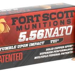 Fort Scott Munitions Tumble Upon Impact 5.56x45mm