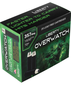 Liberty Ammunition OverWatch Defense 357 Mag 70gr