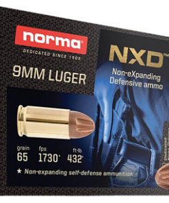 Norma Non-eXpanding Defensive 9mm