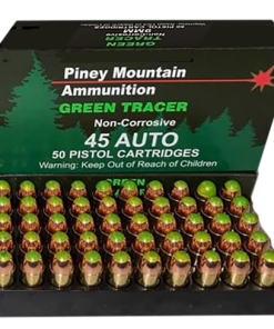 Piney Mountain Ammunition Green Tracer 45 ACP