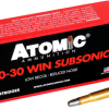 Atomic Subsonic 30-30 Winchester