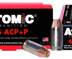 Atomic Ammunition Precision Craft 45 ACP +P