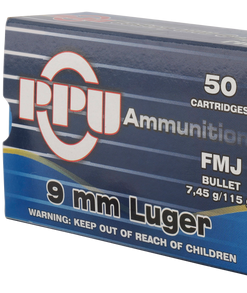 PPU Ammunition 9mm