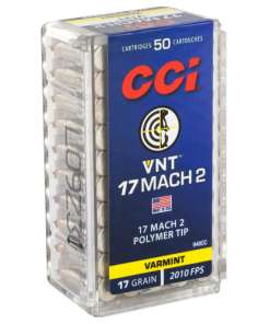 CCI Varmint Rimfire 17 Hornady Mach 2