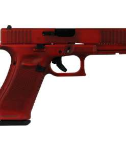 Glock 17 G5 Custom "Distressed Red" 9mm