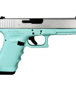 Glock 17 Gen 3 "Tiffany Frame Crushed Silver Slide" 9mm