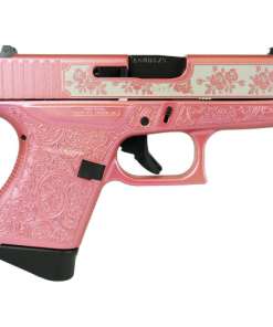 Glock 43 Custom "Glock & Roses Medusa Pink" 9mm