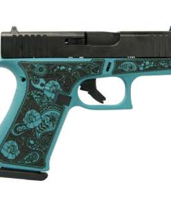 Glock 43x Custom "Tiffany & Paisley" 9mm Luger