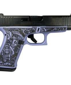 Glock G48 "Crushed Orchid Elephant Engraved" 9mm