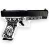 Glock 48 Gen 5 "Sugar Skull White & Black" 9mm