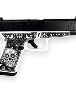 Glock 48 Gen 5 "Sugar Skull White & Black" 9mm