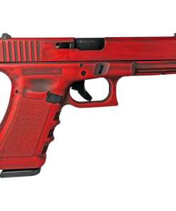 Glock 17 Gen 3 Custom "Destressed Red" 9mm