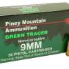 Piney Mountain Green Tracer 9mm