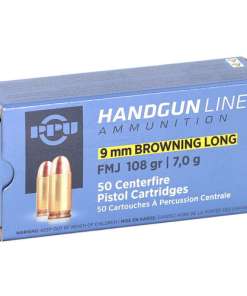 PPU Defense 9mm Browning Long