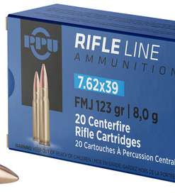 PPU Metric Rifle Ammo 7.62x39mm