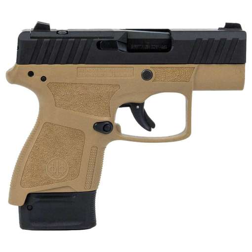 Beretta APX A1 Carry 9mm Luger 3in Matte Black/Flat Dark Earth Pistol - 8+1 Rounds