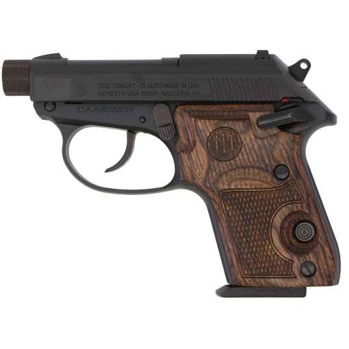 Beretta Tomcat Black/Walnut 32 Auto (ACP) 2.9in Pistol - 7+1 Rounds - Image 2