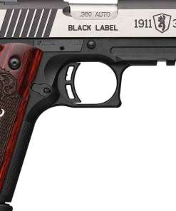Browning 1911 Black Label Medallion Pro Compact 380 Auto (ACP) 3.63in Matte Black Stainless Steel Pistol - 8+1 Rounds