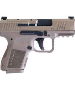 Canik Mete MC9 9mm Luger 3.18in Flat Dark Earth Cerakote Pistol - 12+1 Rounds