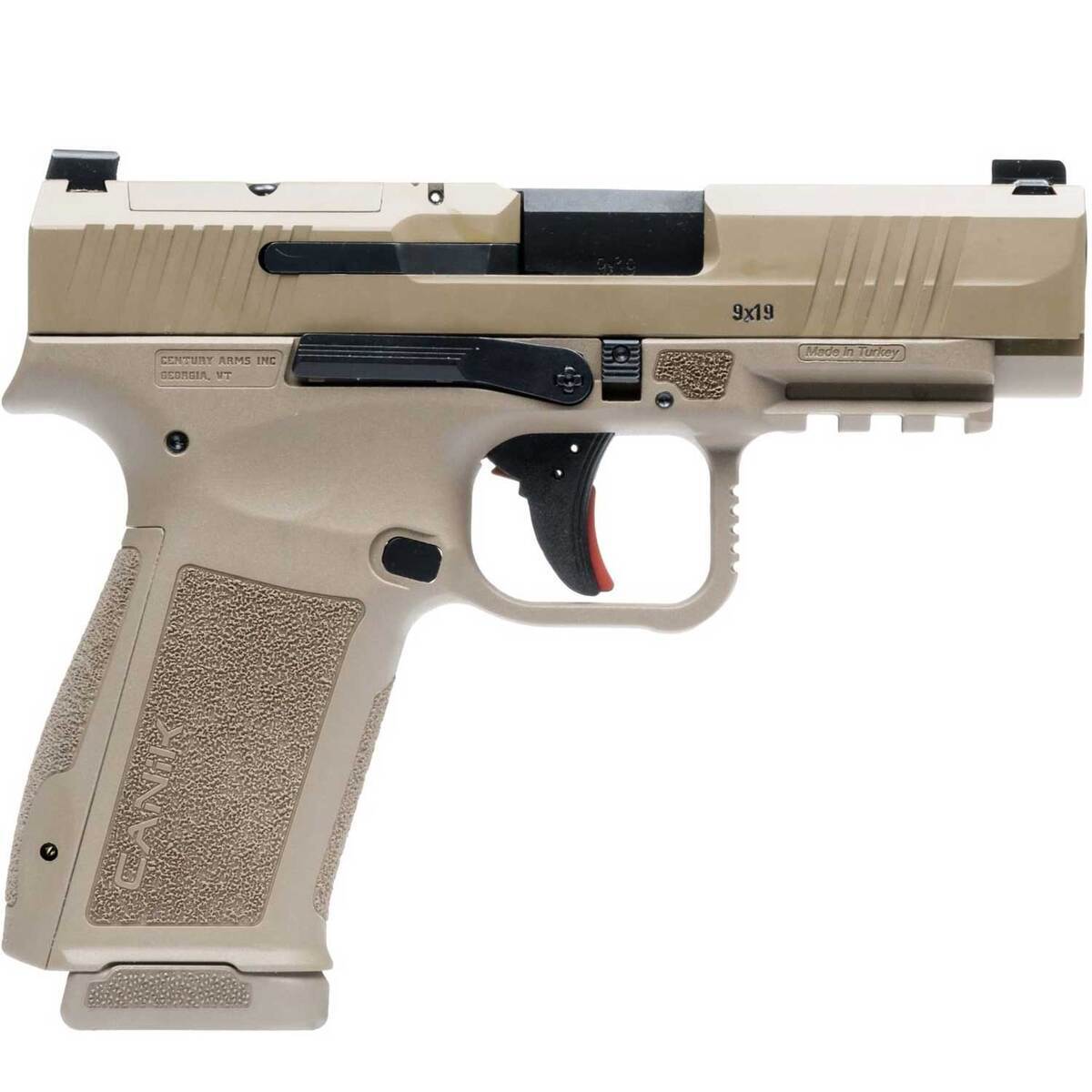 Canik Mete MC9LS 9mm Luger 3.64in Flat Dark Earth Cerakote Pistol - 17+1 Rounds