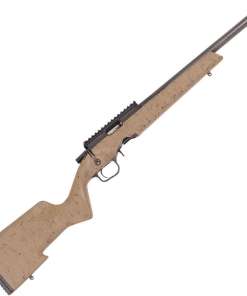 Christensen Arms Ranger 22 Long Rifle Black/Tan w/Black Webbing Bolt Action Rifle