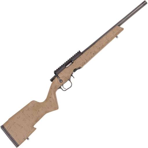Christensen Arms Ranger 22 Long Rifle Black/Tan w/Black Webbing Bolt Action Rifle