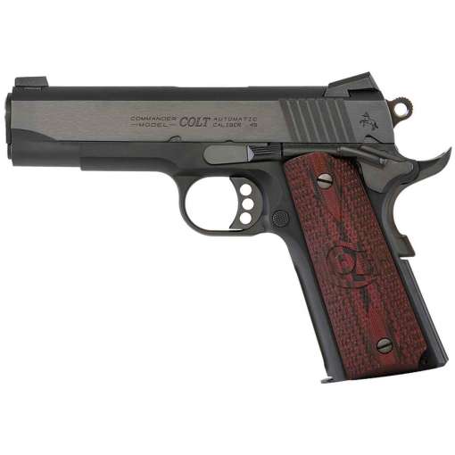 Colt Lightweight Commander 45 Auto (ACP) 4.25in Black Pistol - 8+1 Rounds