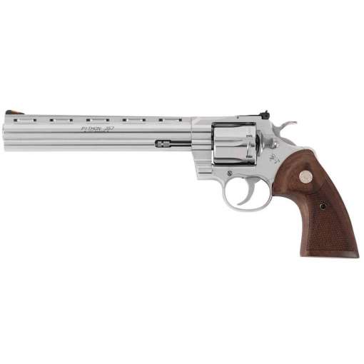 Colt Python 357 Magnum 8in Stainless Steel Revolver - 6 Rounds