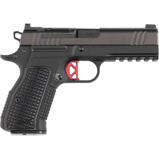 Dan Wesson DWX Compact 9mm Luger 4in Black DLC Pistol - 15+1 Rounds