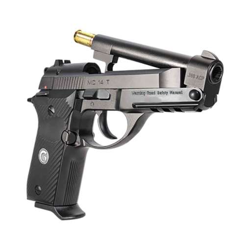 EAA Girsan MC 14T 380 Auto (ACP) 4.5in Blued Pistol - 13+1 Rounds - Image 3