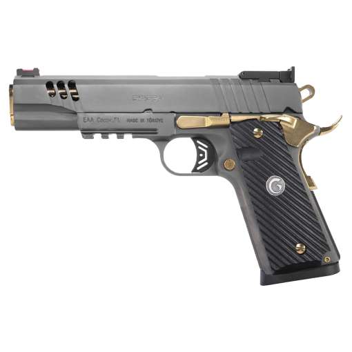 EAA Girsan MC1911 Negotiator 45 Auto (ACP) 5in Titanium Gray Nitrate Pistol - 8+1 Rounds