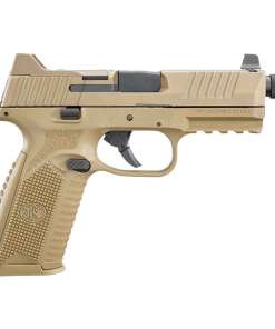 FN 509T Bundle 9mm Luger 4.5in Flat Dark Earth PVD Pistol - 10+1 Rounds