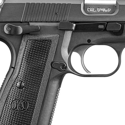 FN High Power 9mm Luger 4.7in Black - 17+1 Rounds - Image 3
