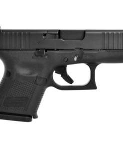 Glock 26 G5 MOS Front Serrations 9mm Luger 3.43in Black nDLC Pistol - 10+1 Rounds