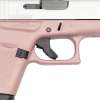 Glock 43 Pink 9mm Luger 3.39in Shimmering Aluminum Pistol - 6+1 Rounds - Image 3