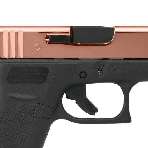 Glock G43X 9mm Luger 3.39in Rose Gold PVD Pistol - 10+1 Rounds - Image 3