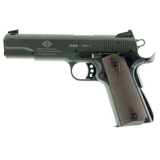 American Tactical GSG M1911 22 Long Rifle 5in OD Green Pistol - 10+1 Rounds - Image 2