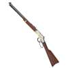 Henry American Construction Industry Tribute Edition 22 Short/22 Long/22 Long Rifle Engraved Nickel Plated/American Walnut Lever Action Rifle - 20in - Image 2