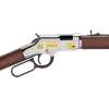 Henry American Construction Industry Tribute Edition 22 Short/22 Long/22 Long Rifle Engraved Nickel Plated/American Walnut Lever Action Rifle - 20in - Image 3