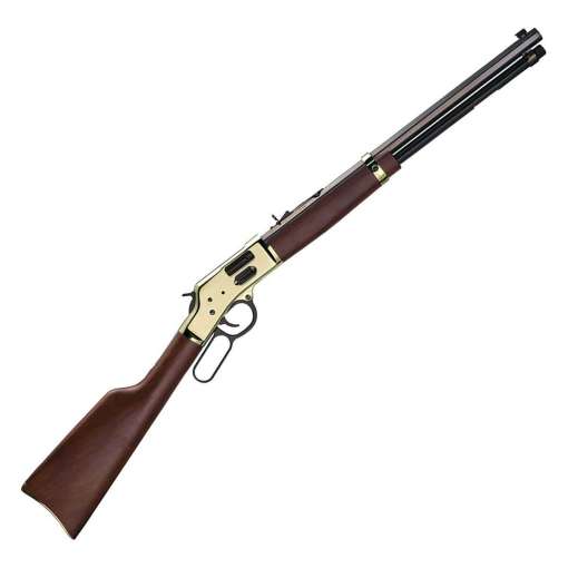 Henry Big Boy Brass Side Gate 44 Magnum Polished Hardened Brass Lever Action Rifle - 20in