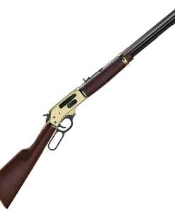 Henry Brass Side Gate 30-30 Winchester Polished Hardened Lever Action Rifle - 20in