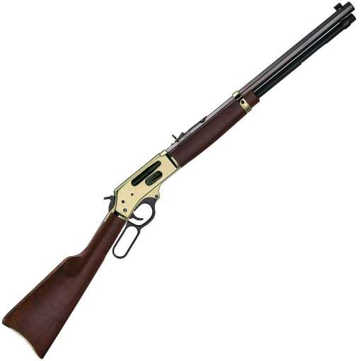 Henry Brass Side Gate 30-30 Winchester Polished Hardened Lever Action Rifle - 20in